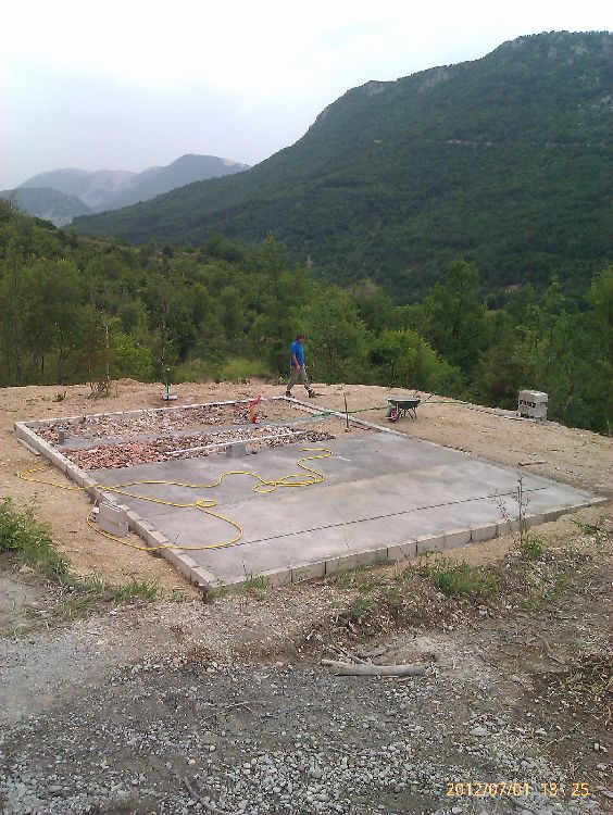 Dalle béton