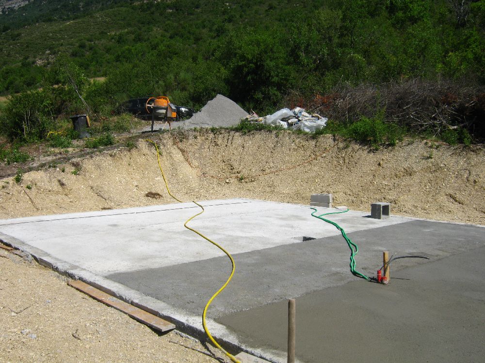 Dalle béton